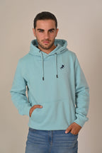 Off-White Fleece Kangaroo Hoodie - MAERIS