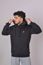 Off-White Fleece Kangaroo Hoodie - MAERIS