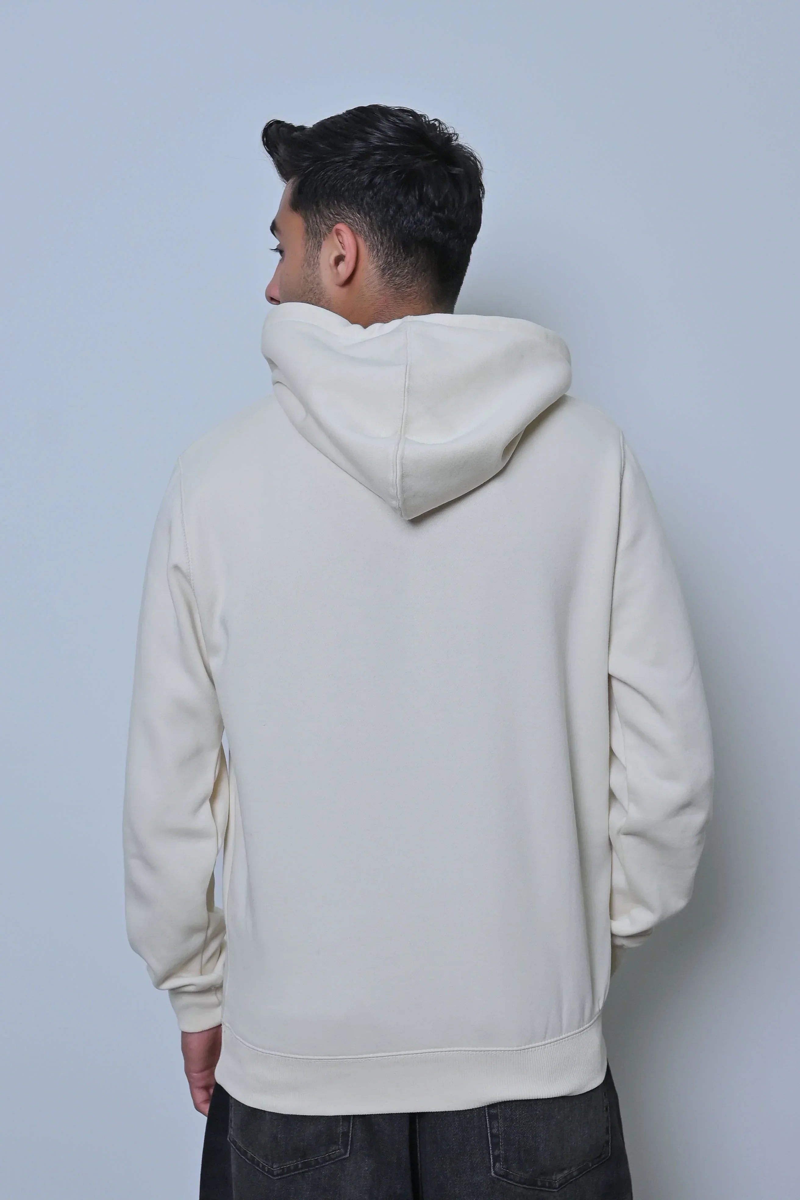 Navy Fleece Kangaroo Hoodie - MAERIS