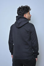 Navy Fleece Kangaroo Hoodie - MAERIS
