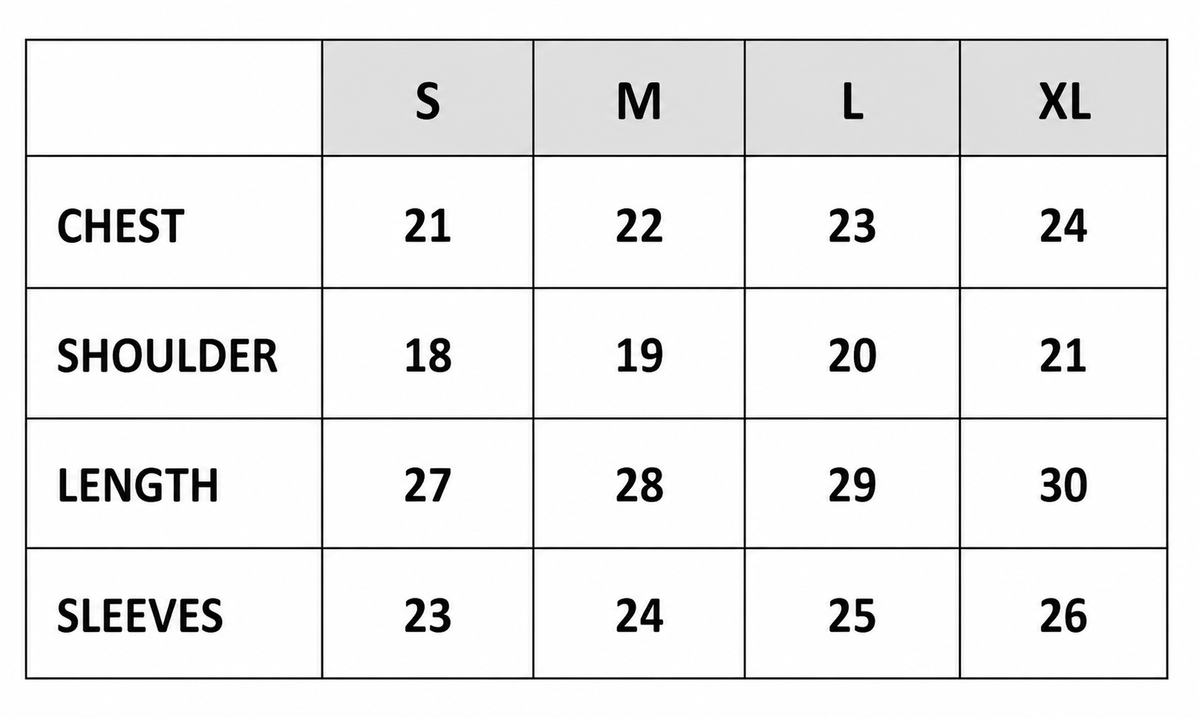 Size chart for Textured Linen Button-Down Shirt - Olive